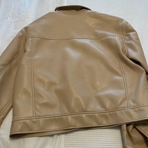 Aritzia Wilfred Vegan Leather Jacket - Picture 4 of 5